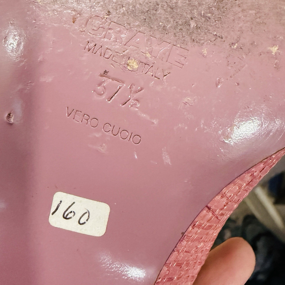 Pink Embroidered Women's Slip-On Mules - Picture 9 of 9